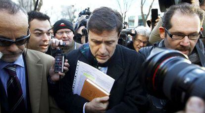 Eufemiano Fuentes durante el juicio de la Operación Puerto, en 2013.