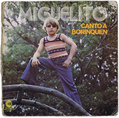 Portada del único elepé de Miguel Ángel Sánchez (Coco Records, 1973).