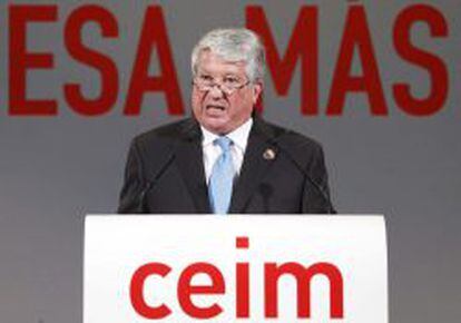 Arturo Fern&aacute;ndez, presidente de CEIM.