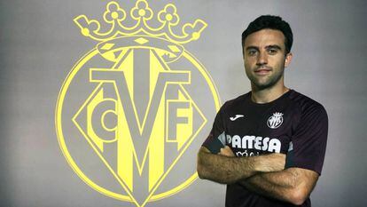 Giuseppe Rossi, en su regreso al Villarreal.