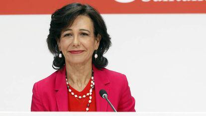 La presidenta de Banco Santander, Ana Bot&iacute;n.