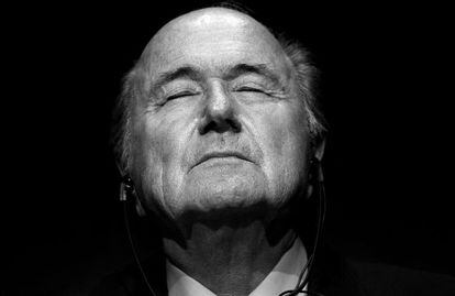 Blatter, en 2010.