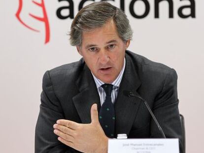 Jos&eacute; Manuel Entrecanales, presidente de Acciona.