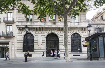 La Torre Muñoz, sede del Departamento de Empresa.