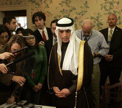 El embajador saudí en Washington, Adel al Jubeir, en noviembre de 2007.