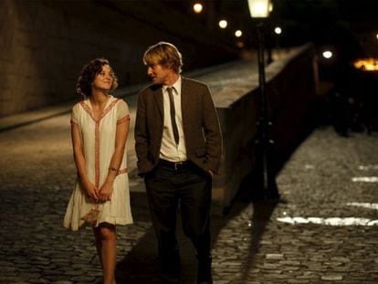 Un fotograma de 'Midnight in Paris', de Woody Allen y de producción española.