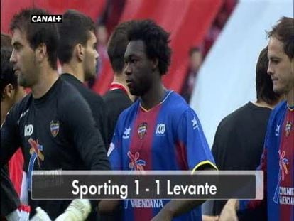 Sporting 1 - Levante 1