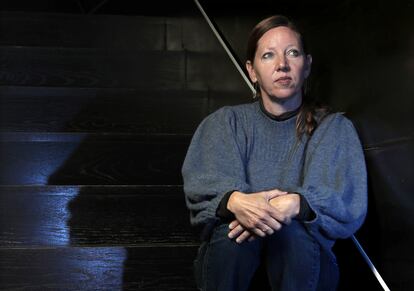 Maggie Nelson, escritora estadounidense, en el Centro Conde Duque en Madrid.