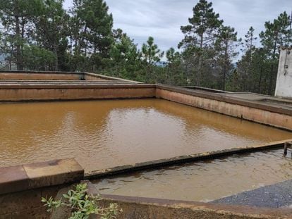 Pozo de agua en Maçanet de la Selva.