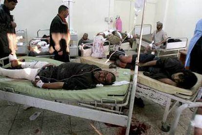 Más de 50 personas han muerto en un atentado perpetrado a primera hora de la mañana en una céntrica plaza de Badad.