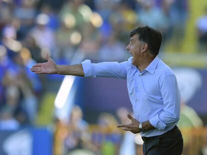 Mendilibar en su &uacute;ltimo partido al frente del Levante, el pasado s&aacute;bado.