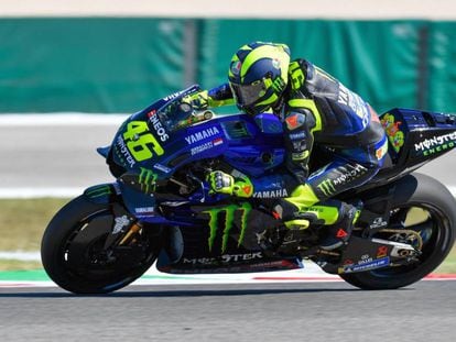 Valentino Rossi, en Misano.