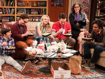 Fotograma del último capítulo de 'The Big Bang Theory'.