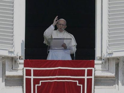El papa Francisco el 19 de agosto de 2018 en el Vaticano.