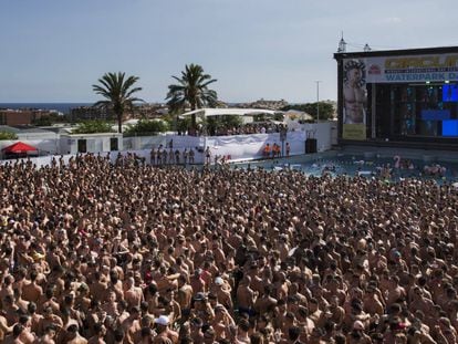14/08/2018 - Barcelona - Festival Circuit 2018. Festa al parc aquàtic a Isla Fantasía de Premià de Mar.