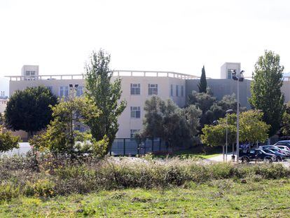 El colegio Aixa Llaüt en Palma de Mallorca, este viernes.