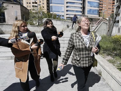 En la imagen, C&aacute;ndida Jimenez, jefa de polic&iacute;a del dispositivo del evento.