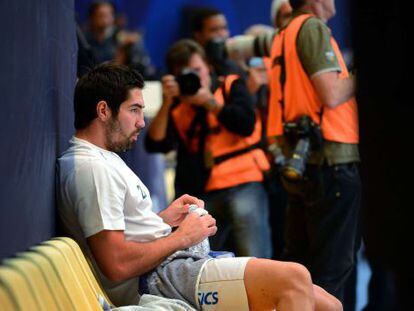 Nikola Karabatic, con el Montpellier