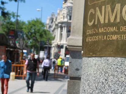 Sede de la CNMC, en Madrid.