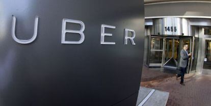 La seu central d'Uber a San Francisco.