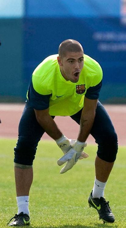 Valdés, en Abu Dabi.