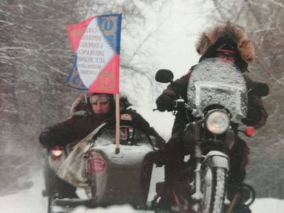 Una imagen de la aventura narrada en &#039;Ber&eacute;zina&#039;, de SYlvain Tesson.