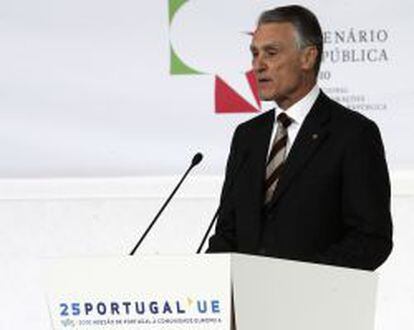 El presidente de Portugal, Anibal Cavaco Silva.