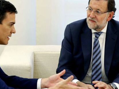 TVE, Antena3 y LaSexta emiten el cara a cara entre Rajoy y Sánchez