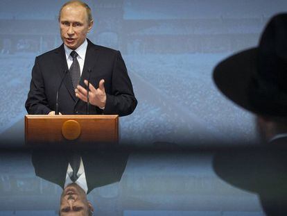 Vladímir Putin, en un discurso para conmemorar la liberación de Auschwitz.