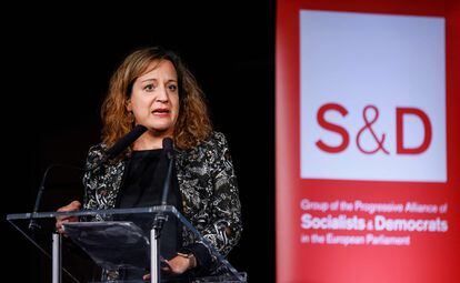 La europarlamentaria Iratxe García, reelegida al frente de los socialistas europeos