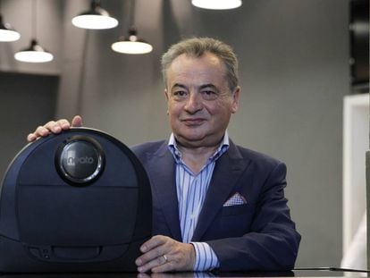 Giacomo Marini, CEO de Neato Robotics.