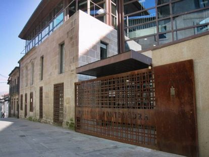 Fachada de uno de los edificios del Museo de Pontevedra