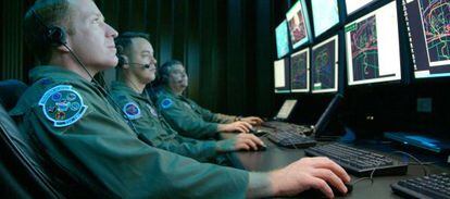 Una unidad de ciberguerra de la Fuerza Aérea de EE UU.
