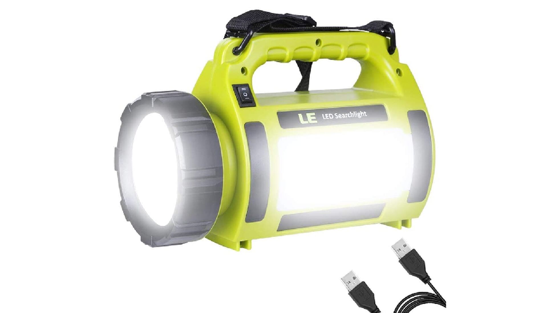 Linterna de campamento, luces brillantes de camping de 3200 lúmenes, banco  de energía de 4600 mAh y linterna LED recargable, 5 modos de luz linterna