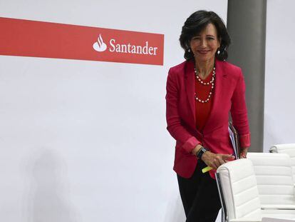 Ana Botín, en junio pasado. 