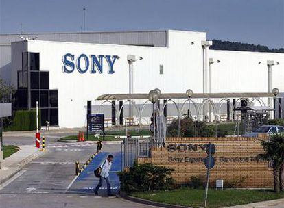 Planta de producción de Sony en la población barcelonesa de Viladecavalls.