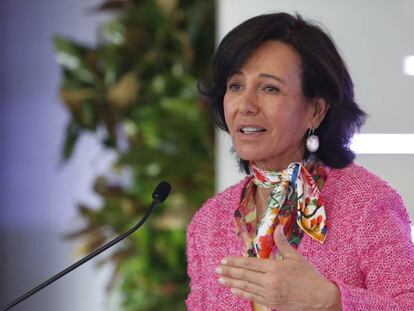 Ana Botín, presidenta de Banco Santander.