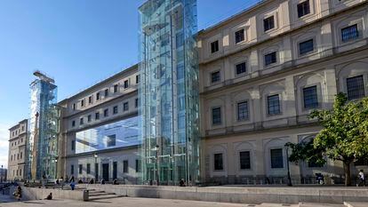 Fachada del Museo Reina Sofía en Madrid.