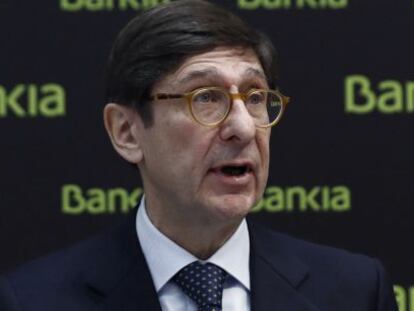 GRA099. MADRID, 30/01/2017.- El presidente de Bankia, José Ignacio Goirigolzarri.