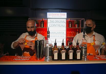 Cointreau fue uno de los patrocinadores de la fiesta junto con Gin MG, Hyundai y Pedro del Hierro.