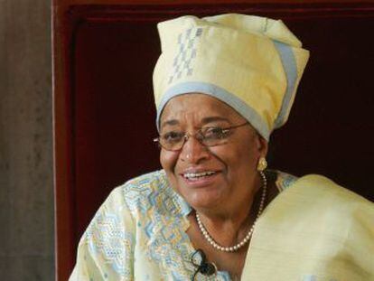 Ellen Johnson Sirleaf ha guiado a Liberia hacia paz pero tras haber colocado a sus hijos en puestos clave