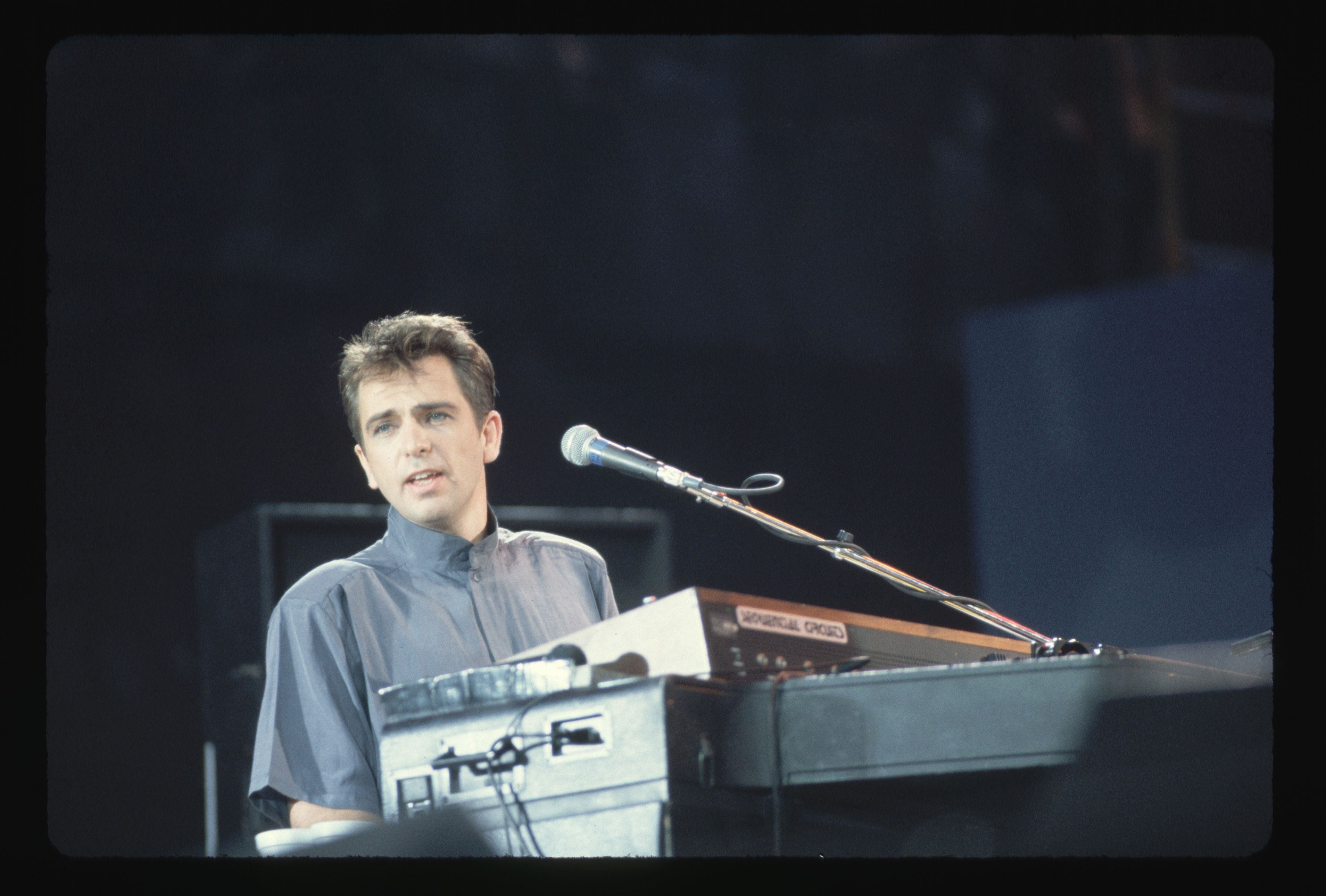 Peter Gabriel, en 1986. 