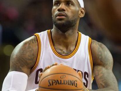 LeBron James, jugador de la conferencia Este.