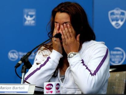 Bartoli anuncia su decisión.