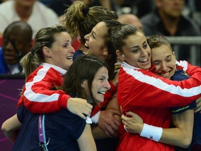 La mayoría de las guerreras del balonmano jugará este año en el extranjero.