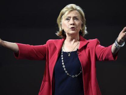 Hillary Clinton, aspirante demócrata a la Casa Blanca en 2016.