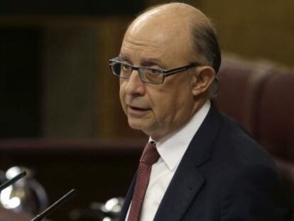 El ministro de Hacienda, Crist&oacute;bal Montoro. 