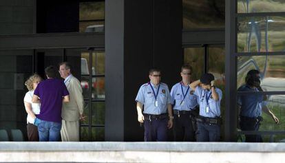 La central de los Mossos, el complejo Egara, en Sabadell.