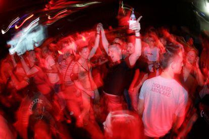 Escena habitual de fiesta sin tregua en la macrodiscoteca Tresor, uno de los grandes escenarios de la m&uacute;sica &#039;techno&#039; en Berl&iacute;n.