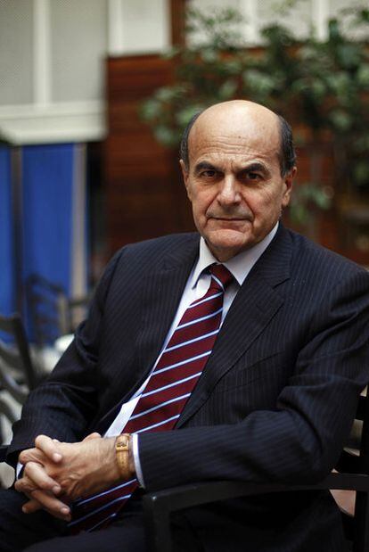 Luigi Bersani, secretario nacional del Partido Democrático.